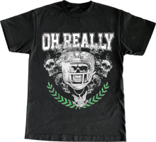 Load image into Gallery viewer, Oh Realllyyy Box Cut Graphic Tee (Black/Green/Variants) (Front/Back)
