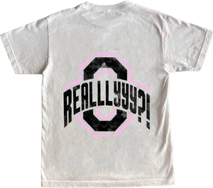 Oh Realllyyy Graphic Tee (White/Multicolor) (Front/Back)